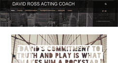 Desktop Screenshot of davidrosscoach.com